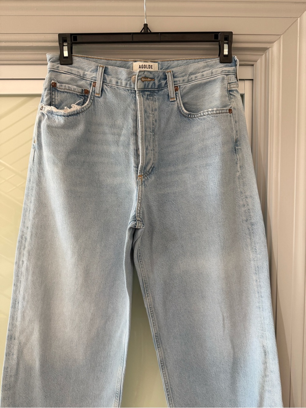 Agolde Light Blue Relaxed Women’s Jeans